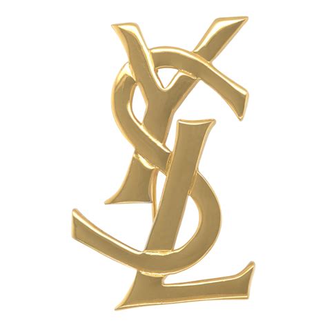 ysl orecchini logo|ysl logo png.